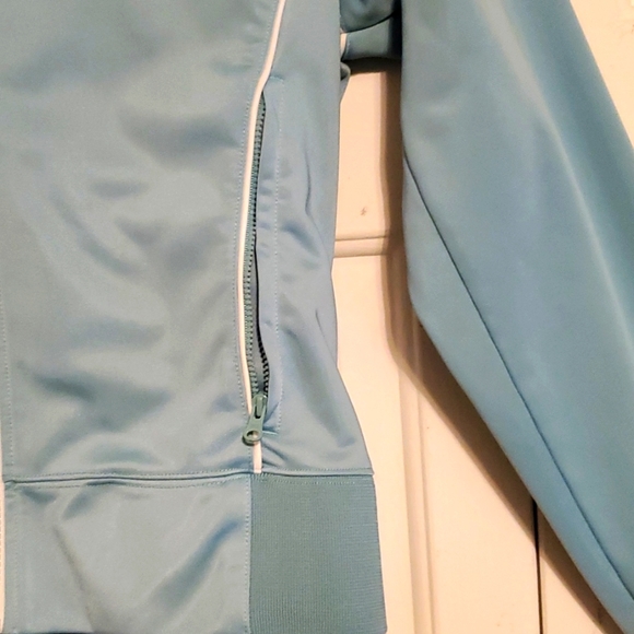 North Face Track Jacket. Womens. Teal. Size Medium. - Picture 3 of 6